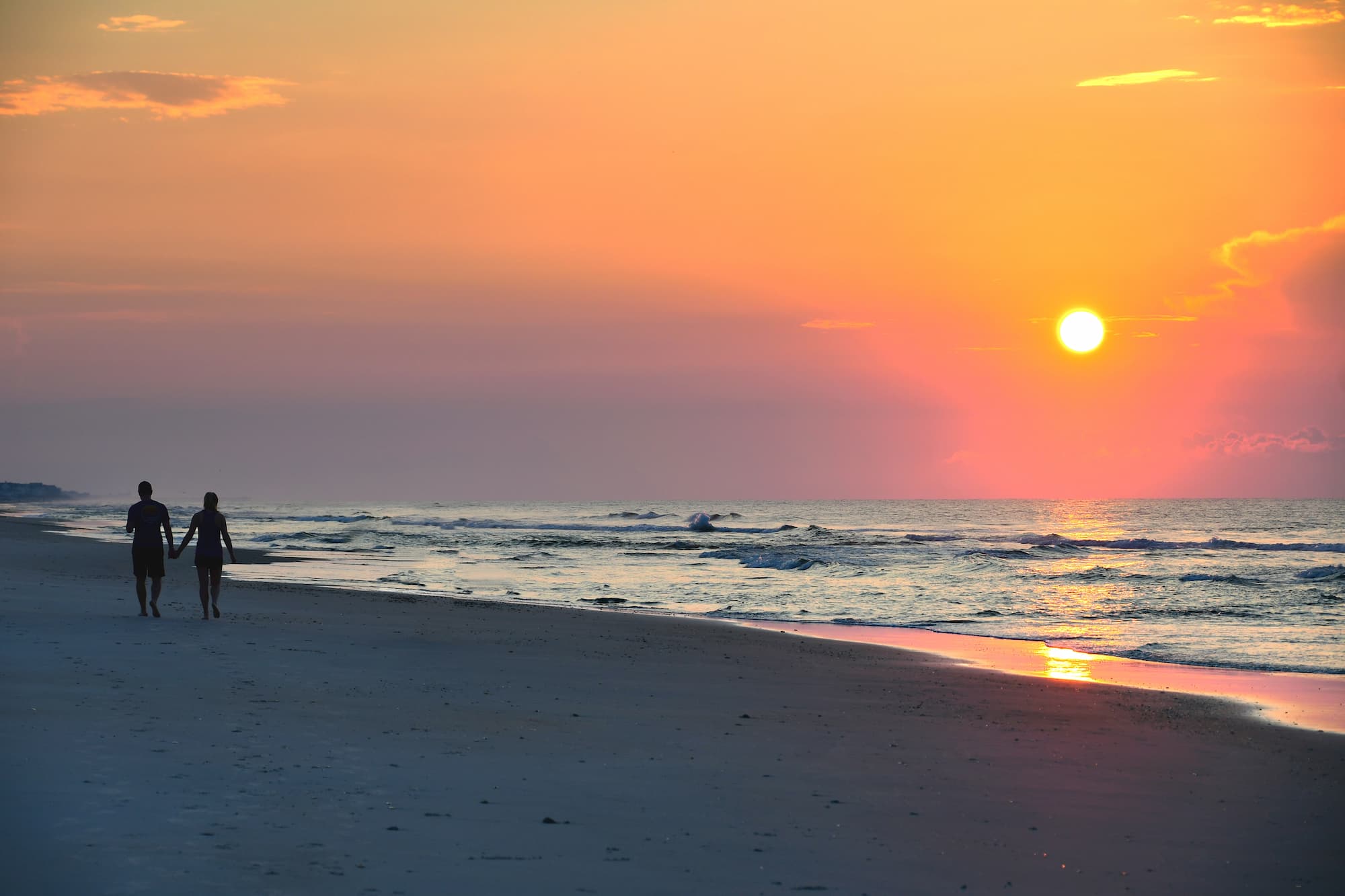 Horizon at the beach in Florida